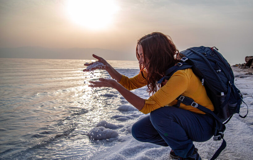 טרק הבולענים סודות המלח ים המלח