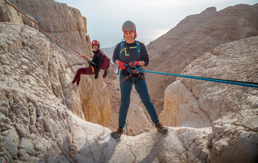 28.11.25 - סנפלינג בנחל תמרים - מסלול אקסטרים במדבר יהודה