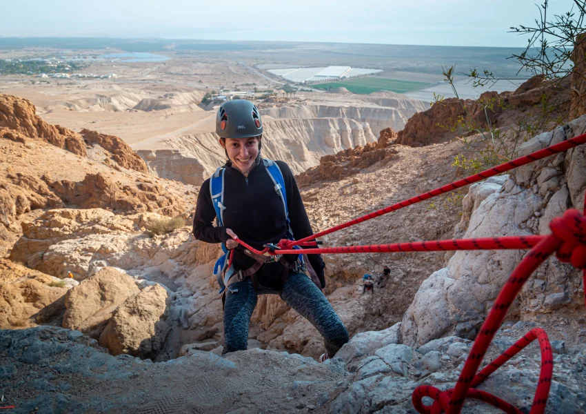 סנפלינג בנחל קומראן