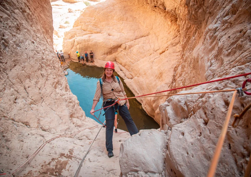 סנפלינג בנחל רחף