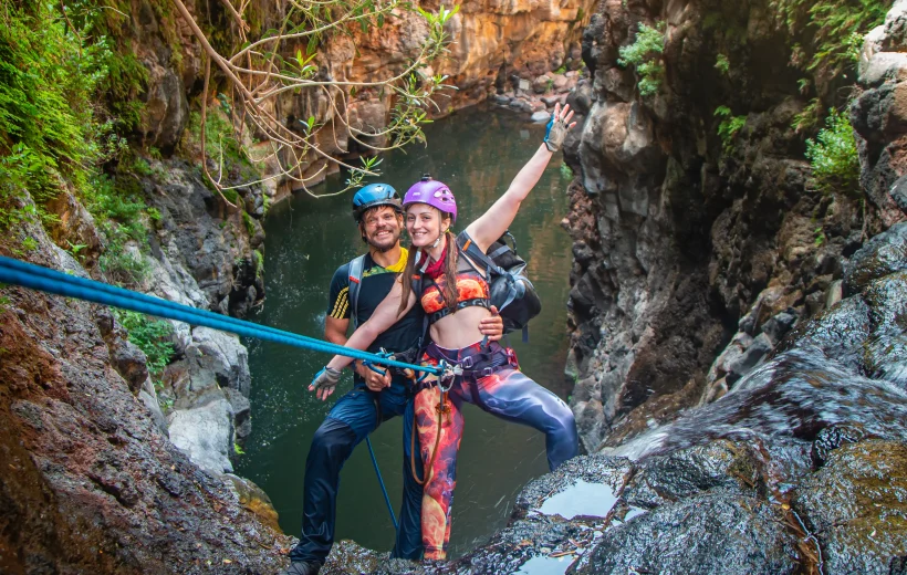 22.05.26 - סנפלינג רטוב בנקיק השחור | סנפלינג בצפון