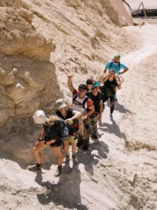 סנפלינג במערות המלח של סדום עם טיולי אתגר